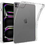 Flexi Gel Shockproof Case for Apple iPad Pro 13-inch (M4) 2024 - Clear (Gloss Grip)