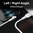 Romoss Left / Right Angle (Elbow) USB Lightning Charging Cable (1m) for iPhone / iPad - White