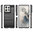 Flexi Slim Carbon Fibre Case for Motorola Edge 50 Pro - Brushed Black