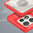 Flexi Slim Carbon Fibre Case for Motorola Edge 50 Pro - Brushed Red