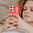 Flexi Slim Carbon Fibre Case for Motorola Edge 50 Pro - Brushed Red