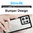 Hybrid Acrylic Tough Shockproof Case for Motorola Edge 50 Pro - Black (Frame)