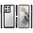 Hybrid Acrylic Tough Shockproof Case for Motorola Edge 50 Pro - Black (Frame)
