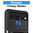 Heavy Duty Shockproof Case / Slide Camera Cover for Google Pixel 8 - Black