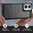 Flexi Slim Carbon Fibre Case for Motorola Edge 50 Fusion - Brushed Black