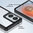 Hybrid Acrylic Tough Shockproof Case for Motorola Edge 50 Fusion - Black (Frame)