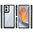 Hybrid Acrylic Tough Shockproof Case for Motorola Edge 50 Fusion - Black (Frame)