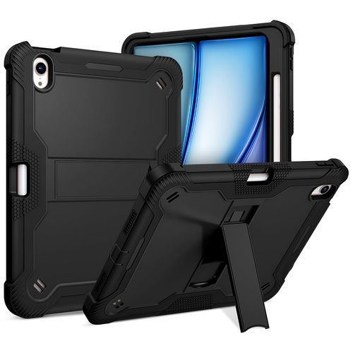 Dual Armour Heavy Duty Shockproof Case & Stand for Apple iPad Air 11-inch (M3 / M2)