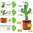 Dancing Talking Cactus / Sing / Record / Repeat / Mimic / Plush Kids Toy