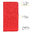 Leather Wallet Case & Card Holder Pouch for Oppo Reno12 5G - Red