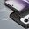Flexi Slim Carbon Fibre Case for Oppo Reno12 5G - Brushed Black