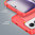 Flexi Slim Carbon Fibre Case for Oppo Reno12 5G - Brushed Red