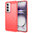 Flexi Slim Carbon Fibre Case for Oppo Reno12 5G - Brushed Red