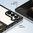 Hybrid Acrylic Tough Shockproof Case for Samsung Galaxy Z Fold6 - Black (Frame)