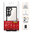 Hybrid Acrylic Tough Shockproof Case for Samsung Galaxy Z Fold6 - Black (Frame)
