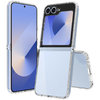Hybrid Acrylic Tough Shockproof Case for Samsung Galaxy Z Flip6 - Clear (Frame)