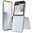 Hybrid Acrylic Tough Shockproof Case for Samsung Galaxy Z Flip7 FE / Flip6 - Clear (Frame)