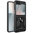 Slim Armour Shockproof Case / Finger Ring Stand for Samsung Galaxy Z Flip7 FE / Flip6 - Black