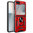 Slim Armour Shockproof Case / Finger Ring Stand for Samsung Galaxy Z Flip7 FE / Flip6 - Red