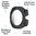 Anti-Scratch Hard Shell Case for Samsung Galaxy Watch Ultra (47mm) - Black (Frame)