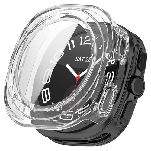 Anti-Scratch Hard Shell Case for Samsung Galaxy Watch Ultra (47mm) - Clear (Frame)