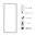 Full Coverage Tempered Glass Screen Protector for Xiaomi Redmi 13 4G - Black