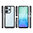 Hybrid Acrylic Tough Shockproof Case for Xiaomi Redmi 13 4G - Black (Frame)