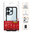Hybrid Acrylic Tough Shockproof Case for Xiaomi Redmi 13 4G - Black (Frame)