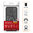 Heavy Duty Shockproof Case / Slide Camera Cover for Xiaomi Redmi 13 4G - Black