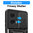 Heavy Duty Shockproof Case / Slide Camera Cover for Motorola Edge 50 Fusion - Black
