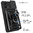 Heavy Duty Shockproof Case / Slide Camera Cover for Motorola Edge 50 Fusion - Black