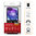 Slim Armour Shockproof Case / Finger Ring Stand for Motorola Razr 50 Ultra - Black