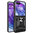 Slim Armour Shockproof Case / Finger Ring Stand for Motorola Razr 50 Ultra - Black