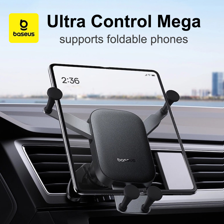 Baseus Ultra Control Mega Gravity / Air Vent Car Mount Holder for Foldable Phone