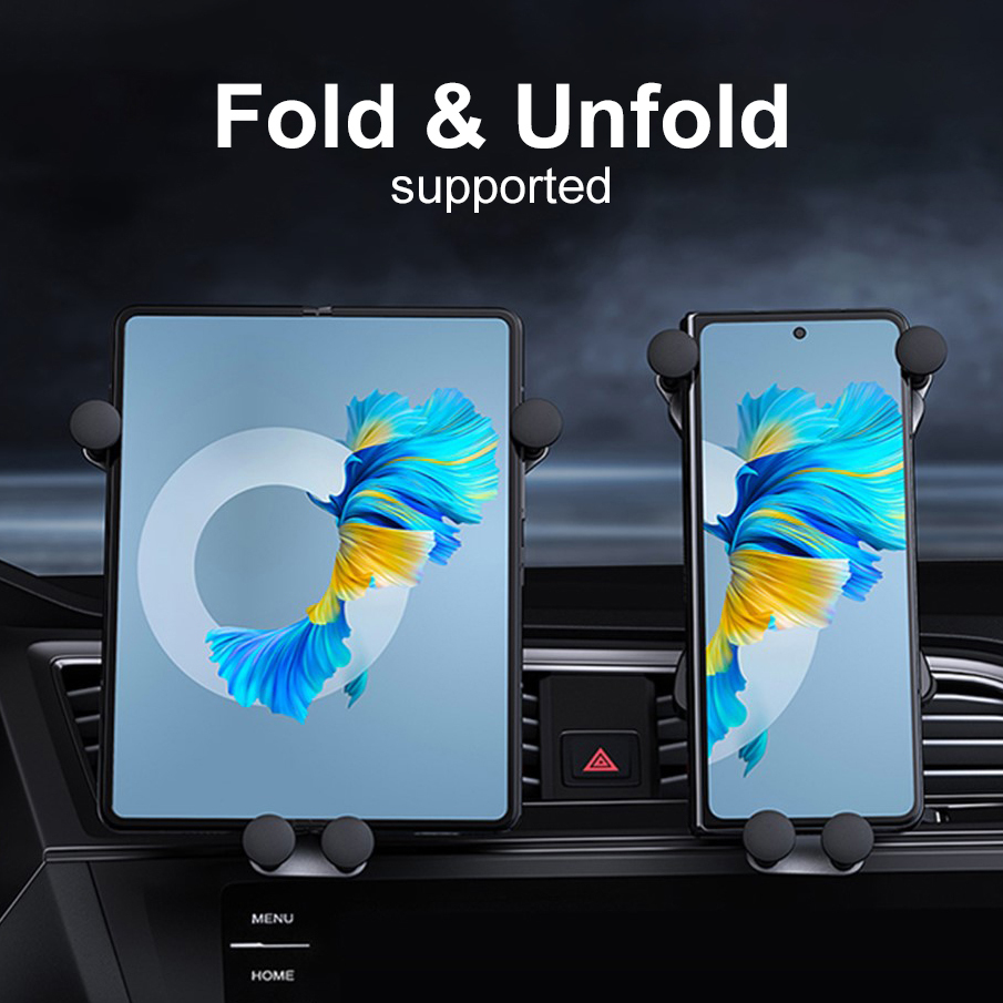 Baseus Ultra Control Mega Gravity / Air Vent Car Mount Holder for Foldable Phone