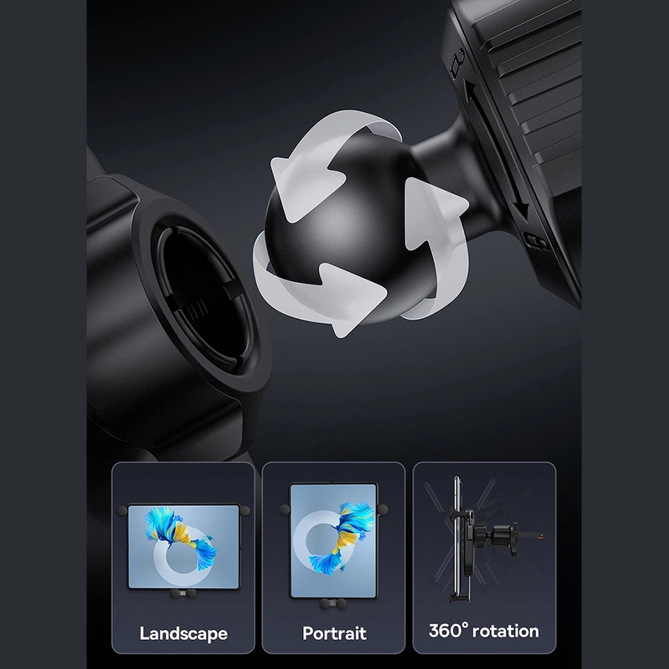 Baseus Ultra Control Mega Gravity / Air Vent Car Mount Holder for Foldable Phone