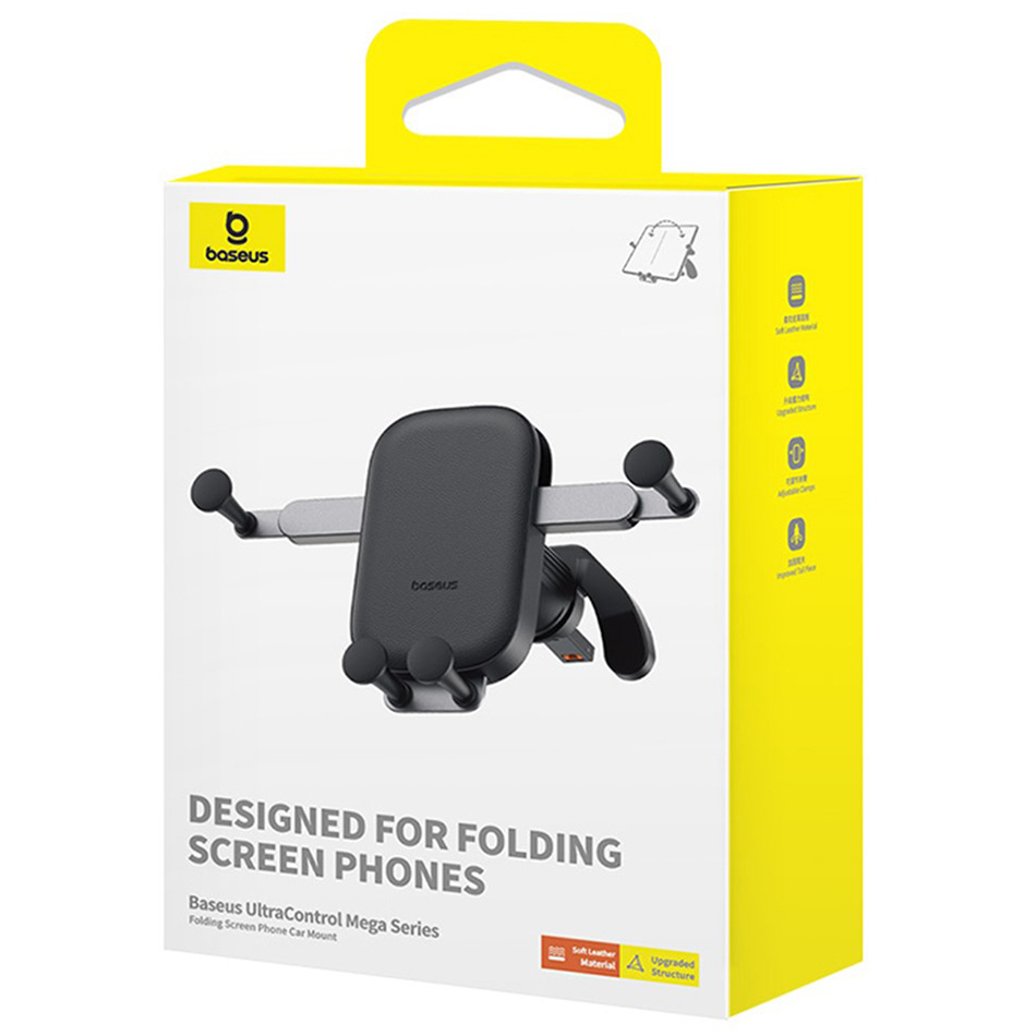 Baseus Ultra Control Mega Gravity / Air Vent Car Mount Holder for Foldable Phone