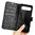 Leather Wallet Case & Card Holder Pouch for Google Pixel 9 Pro XL - Black