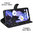 Leather Wallet Case & Card Holder Pouch for Google Pixel 9 Pro XL - Black