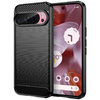 Flexi Slim Carbon Fibre Case for Google Pixel 9 / 9 Pro - Brushed Black