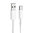 Short USB Type-C Data Charging Cable (30cm) - White