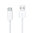 Short USB Type-C Data Charging Cable (30cm) - White