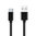 Short USB Type-C Data Charging Cable (30cm) - Black