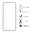 Full Coverage Tempered Glass Screen Protector for Google Pixel 9 / 9 Pro - Black