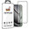 Full Coverage Tempered Glass Screen Protector for Google Pixel 10 Pro XL / 9 Pro XL - Black