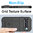Anti-Shock Grid Texture Shockproof Case for Google Pixel 9 / 9 Pro - Black