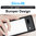 Hybrid Acrylic Tough Shockproof Case for Google Pixel 7a - Black (Frame)
