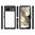 Hybrid Acrylic Tough Shockproof Case for Google Pixel 7a - Black (Frame)