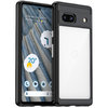 Hybrid Acrylic Tough Shockproof Case for Google Pixel 7a - Black (Frame)