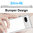 Hybrid Acrylic Tough Shockproof Case for Google Pixel 7a - Clear (Frame)